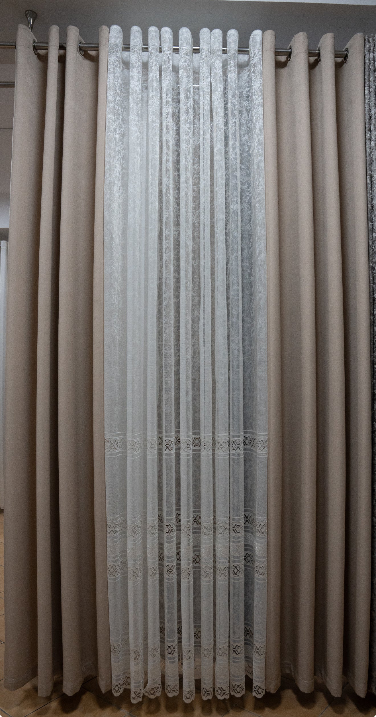 Tenda completa beige – Lino &Viscose