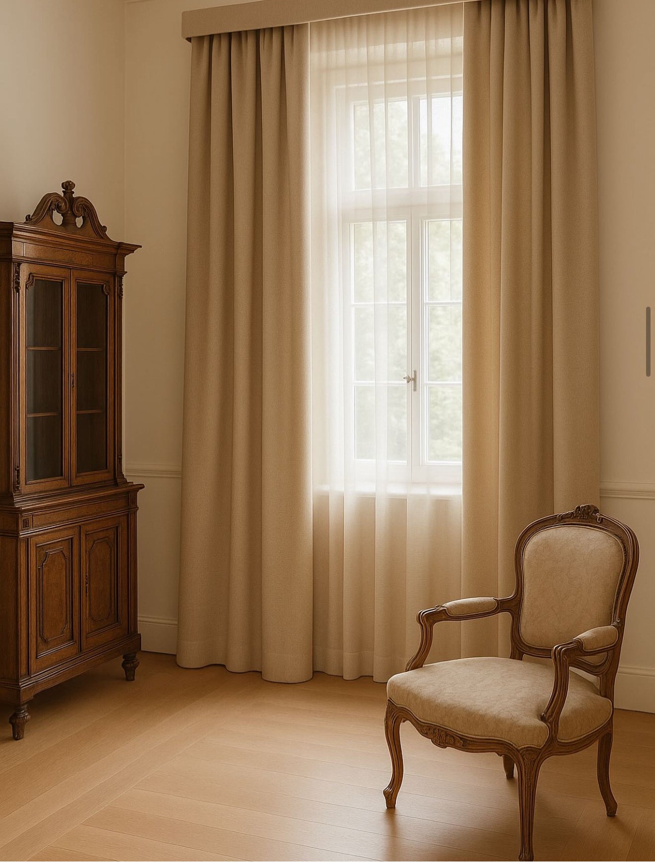 Beige – fatto a mano su misura